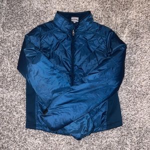 Puma womens bomber jacket. Blue, size small